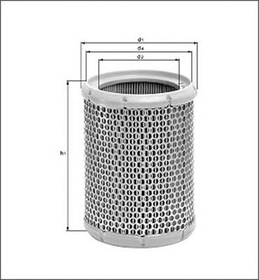 MAGNETI MARELLI 154078032730 -  Воздушный фильтр